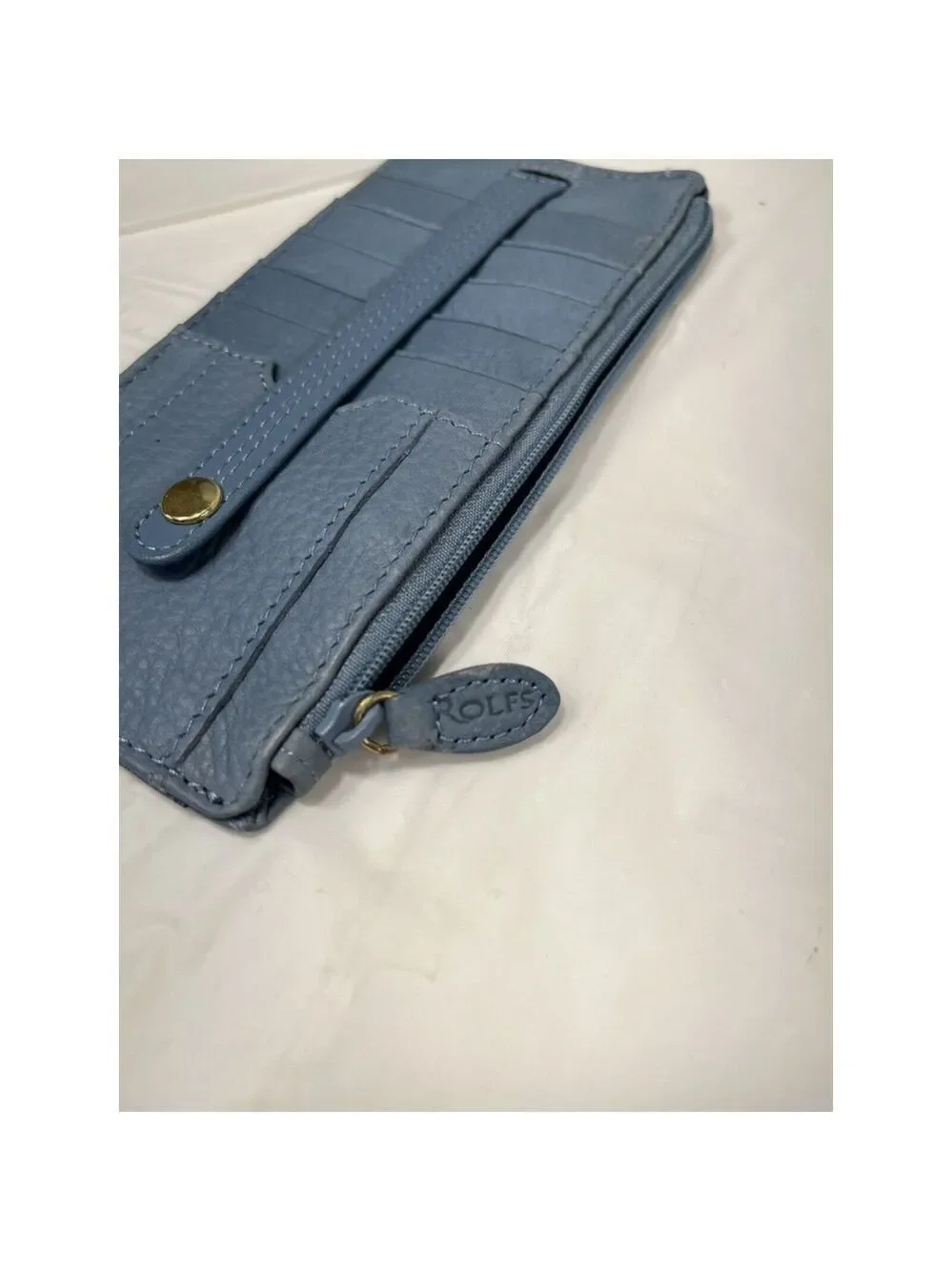 Leather Wallet Bifold Multi Card Case Wallet Lot Of 2 new